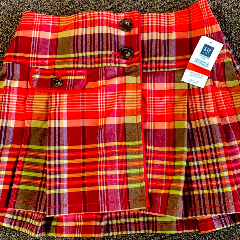 Kids gap skirt multi colored